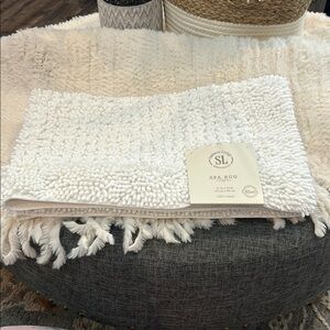 SL Home Spa Rug - White
